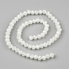 Electroplate Glass Beads Strands X-EGLA-A034-J4mm-A01-3