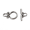 Tarnish Resistant 304 Stainless Steel Toggle Clasps STAS-D142-03A-P-2