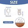 ALloy Tube Bails FIND-TAG0001-04-3