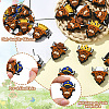 14Pcs 7 Styles Cattle Food Grade Silicone Focal Beads SIL-CJ0003-11-3