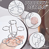 7-Slot Iron Easter Egg Display Stands ODIS-WH0058-21A-P-5