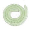 Imitation Jade Glass Beads Strands GLAA-N026-3x6mm-J03-2