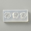 DIY Rose Shape 3D Nail Art Ornament Silicone Molds DIY-TAC0021-12C-1
