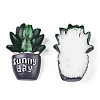 Opaque Resin Decoden Cabochons AJEW-N001-01-2