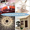 30Pcs 5 Styles Wood Craft Sticks WOOD-SP0001-75-6