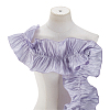 Polyester Ruffled Ribbon DIY-WH0632-77B-1