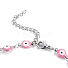 304 Stainless Steel Anklets AJEW-G024-02P-A-2