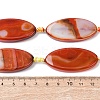 Natural Banded Agate Beads Strands G-P605-F01-01-5