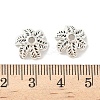 Tibetan Style Alloy Bead Caps FIND-B050-02AS-02-2