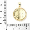 Micro Pave Clear Cubic Zirconia Pendants KK-L253-13G-02-3