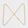 304 Stainless Steel Cable Chain for Necklace Making STAS-P045-06G-2