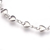 Tarnish Resistant 304 Stainless Steel Link Bracelets BJEW-G596-06P-A-2