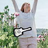 DIY Guitar Shape Purse Knitting Kit DIY-WH0029-39-5
