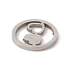 Valentine's Day 304 Stainless Steel Linking Rings STAS-G297-07P-3