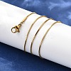 304 Stainless Steel Snake Chain Necklaces X-NJEW-F112-31-2