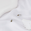 1 Pair Brass Micro Pave Cubic Zirconia Stud Earrings EJEW-LP0004-76-3