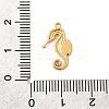 Ocean Theme 304 Stainless Steel Pendants STAS-G389-03G-05-3