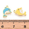 304 Stainless Steel Enamel Charms STAS-T065-50G-3