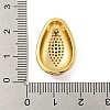 Rack Plating Brass Micro Pave Cubic Zirconia Pendants KK-P277-28G-05-3