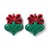 Christmas Decorations Theme Opaque Resin Decoden Cabochons RESI-Z026-01J-1