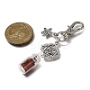 7Pcs Tibetan Style Alloy Pendant Decorations HJEW-JM04102-4
