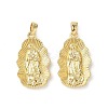 Brass Pendants KK-P334-13G-1
