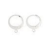 316L Surgical Stainless Steel Leverback Earring Findings STAS-F075-38S-1