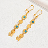Vintage Exotic Gold Plated Hoop Earrings for Women GJ2475-1