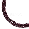 Natural Garnet Beads Strands G-H081-A01-01-4