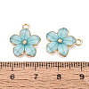 Alloy Enamel Pendants ENAM-F144-15A-3