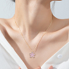 40Pcs 4 Colors Rack Plating Alloy Epoxy Resin Pendants FIND-FH0004-57-5