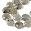 Natural Labradorite Bead Strands LS-G-C116-A10-01-4