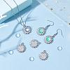 304 Stainless Steel Pendant Cabochon Settings STAS-DC0016-56P-5