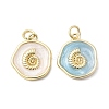 Brass Pendants KK-D105-08B-G-1