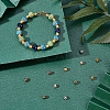 600Pcs 6 Colors Tibetan Style Alloy Beads TIBEB-AR0001-02-2