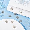 Brass Micro Pave Pale Turquoise Cubic Zirconia Charms ZIRC-BBC0001-09-4
