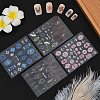 4Pcs 4 Colors 5D PVC Nail Art Stickers Anaglyph Decals MRMJ-SP0001-14-5
