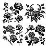 4Pcs 4 Styles PET Waterproof Self-adhesive Car Stickers DIY-WH0308-225A-088-1