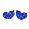 Spray Painted Alloy Pendants PALLOY-T056-87A-2