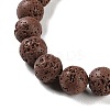 Synthetic Lava Rock Dyed Beads Strands G-H311-08C-02-4
