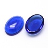 K9 Glass Cabochons Oval Flat Back Cabochons GGLA-L002B-05-1