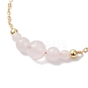 Round Natural Mixed Gemstone Beaded Bracelats BJEW-JB12806-5