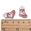 Alloy Enamel Pendants ENAM-P030-4-3