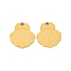 Ion Plating(IP) 304 Stainless Steel Charms STAS-S135-01G-1