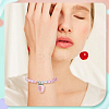 48Pcs 6 Colors Transparent Resin Pendants RESI-SC0036-63B-5