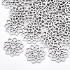 Tarnish Resistant 304 Stainless Steel Filigree Joiners Links STAS-T044-40P-1
