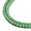 Imitation Jade Glass Beads Strands GLAA-K062-A01-02-3