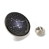 Twelve Constellation Creative Alloy Badges Constellation Brooches LS-JEWB-S033-01P-I-3