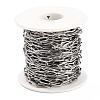 Tarnish Resistant 304 Stainless Steel Paperclip Chains CHS-O010-03P-2