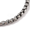 304 Stainless Steel Dragon Head Box Chain Viking Mjolnir Thor Hammer Pendant Necklaces for Men NJEW-K278-03AS-3